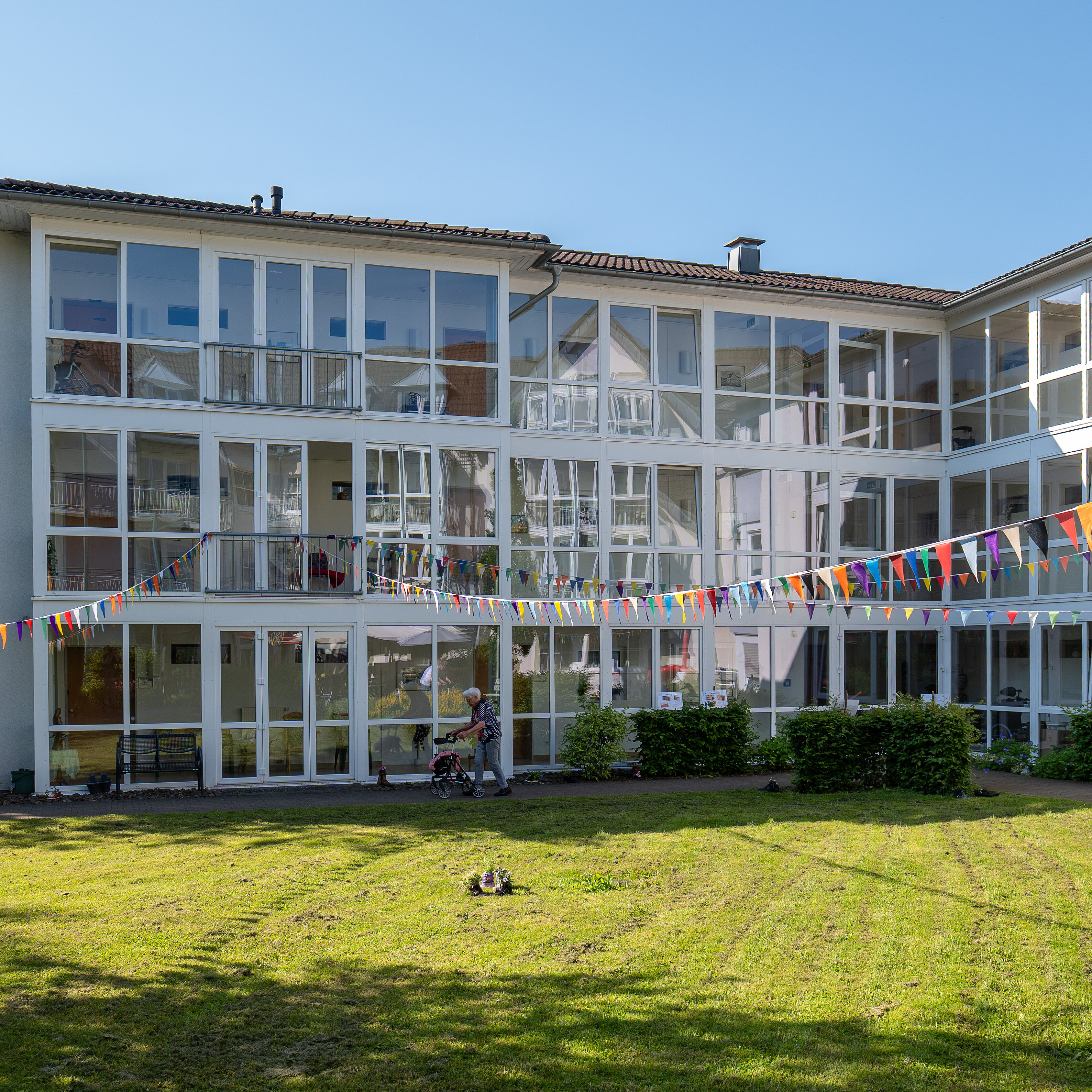Außenansicht des Service-Wohnens