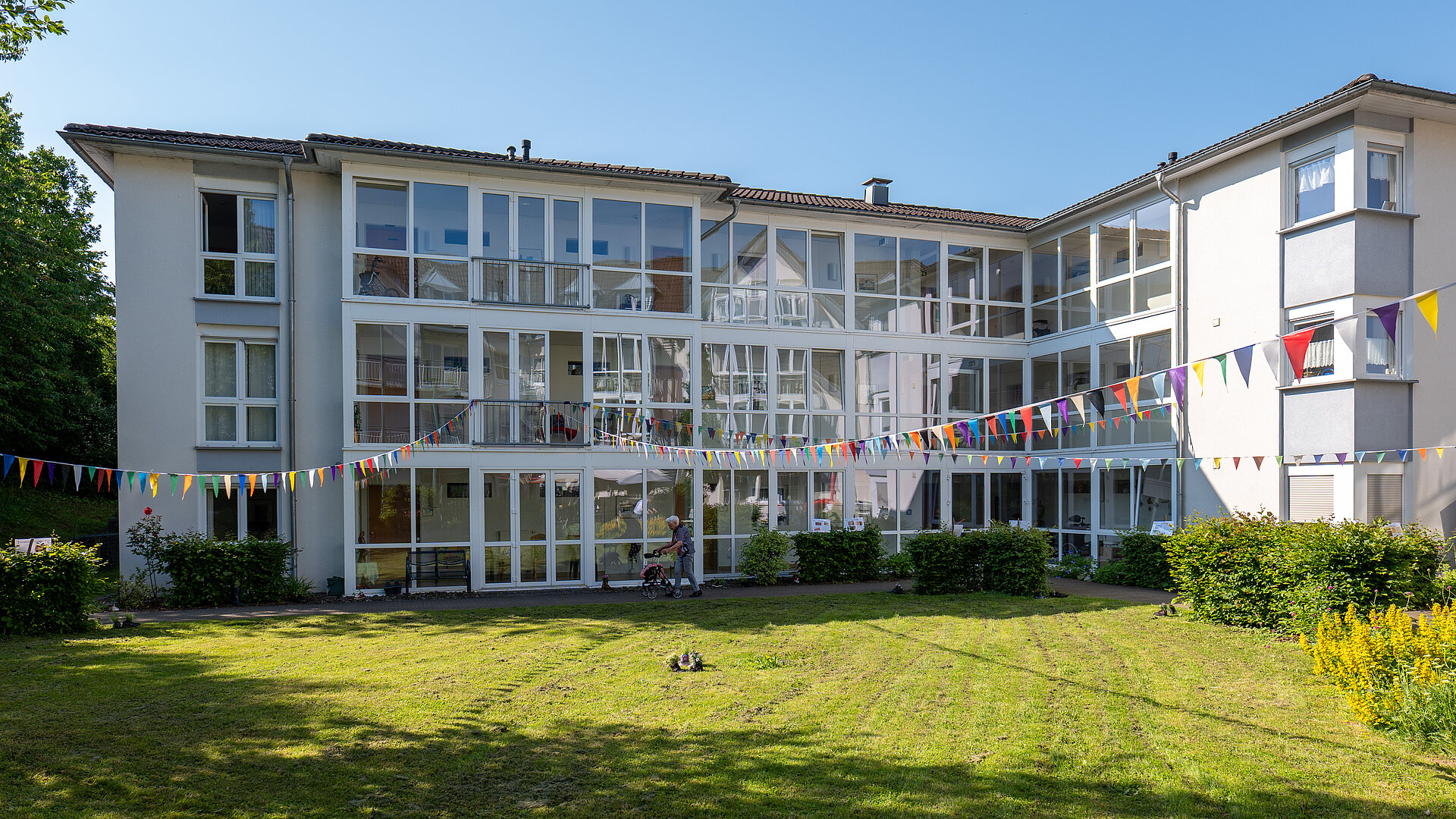 Außenansicht des Service-Wohnens