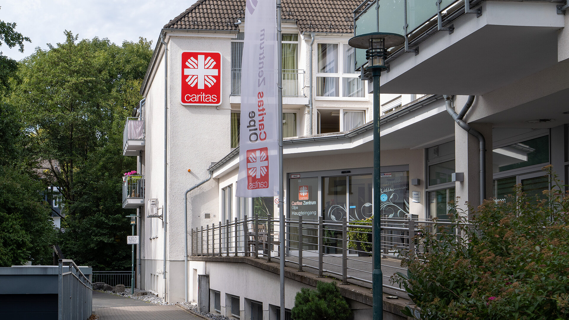 Eingangsbereich des Seniorenhaus Gerberweg